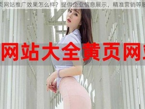 黄页网站推广效果怎么样？提供企业信息展示、精准营销等服务