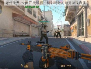 老外免费 csgo 在线观看，精彩刺激的电竞游戏直播