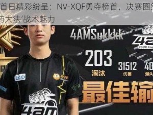 PEL决赛首日精彩纷呈：NV-XQF勇夺榜首，决赛圈策略角逐再现‘拼药大法’战术魅力