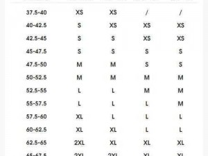 亚洲尺码与欧洲尺码之对照解析：中国、日本、韩国、东南亚与欧洲服装尺码对比