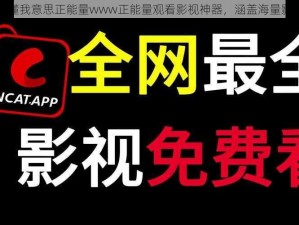 网站你懂我意思正能量www正能量观看影视神器，涵盖海量影视资源